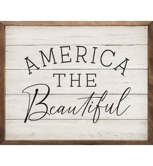 America The Beautiful Whitewash
